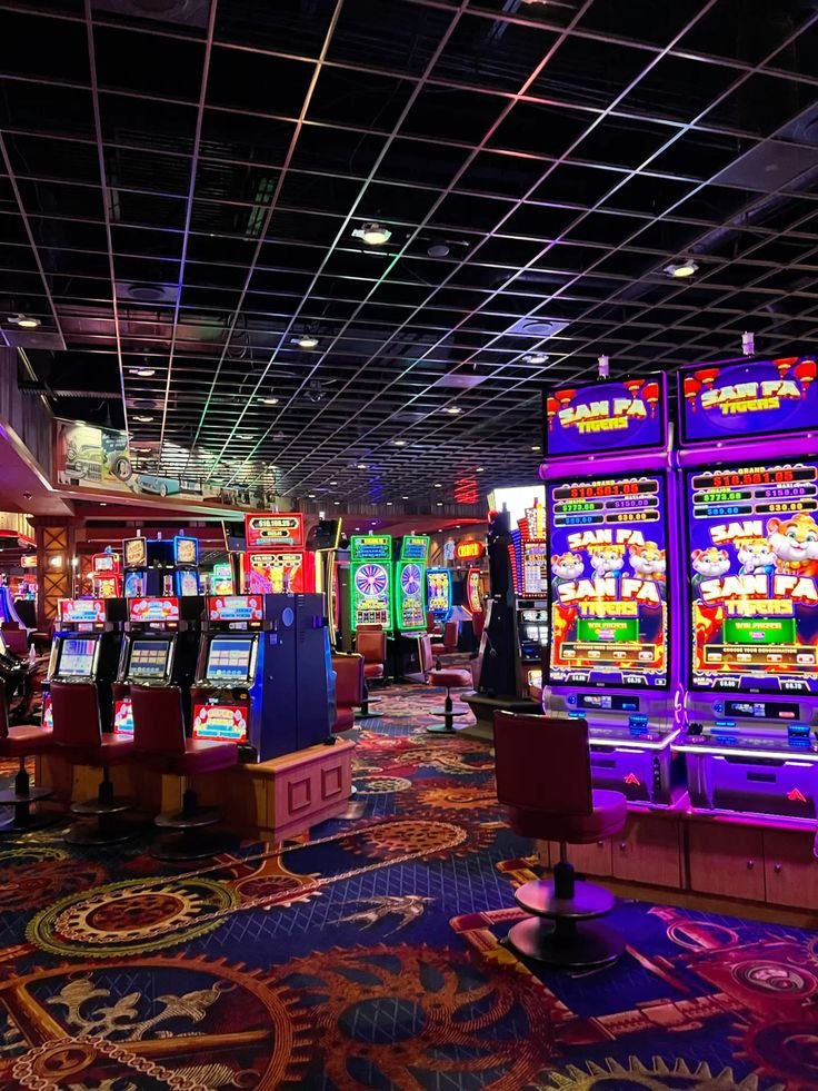 Gaming machine illustration